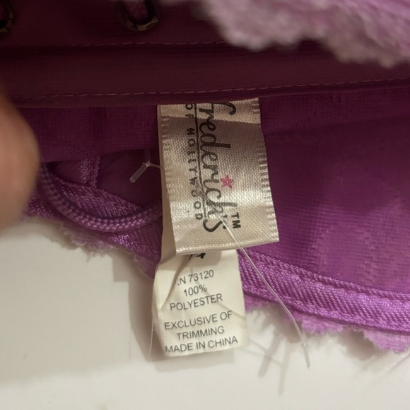 Vintage purple lavender corset Fredrick's of Hollywood - Picture 6 of 7